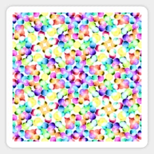 Kaleidoscope Rainbow Dots! Magnet